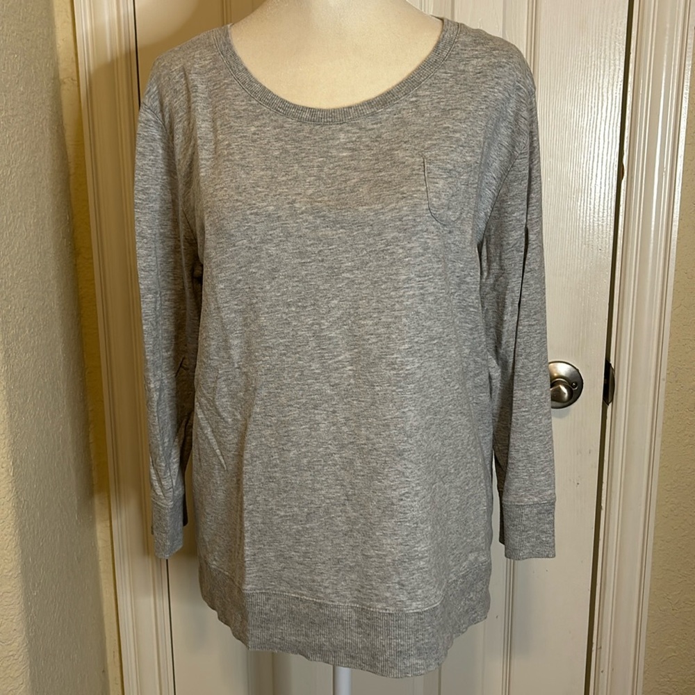 Gap Body Light Heather Grey Top